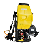 PAD CORP by PADGILWAR CORPORATION Angel Ganu, 36 Cc 4 Stroke Petrol Engine Operated Power Sprayer (20 Liter Capacity), Yellow