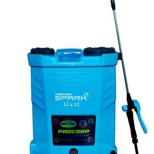 Pad Corp Spark Battery Operated Sprayer, 4 Types Of Nozzles, 12 Volt x 12 Amp Battery - 16 Litre Tank Capacity India's First Digital Meter