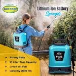 Pad Corp Lithium Suzo 10 Liter Battery Sprayer Tank Capacity, Very Light Weight, Rechargeable Lithium Battery Suitable Small office or home or bungalow Or Garden